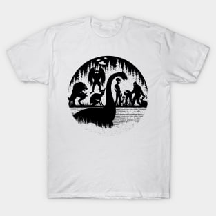 Cryptid Silhouette T-Shirt